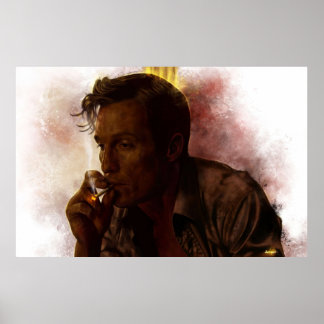 True Detektiv Rust Cohle Poster