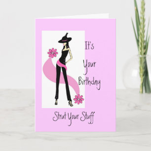 True Diva Babyboomer Birthday Card för kvinnor Kort