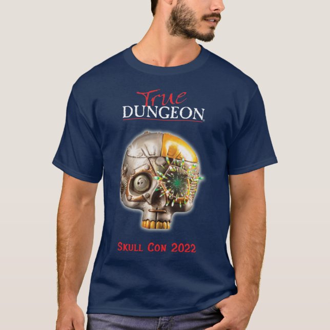 True Dungeon - Skull Con - flottan T Shirt (Framsida)