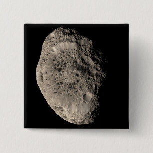 True färgmosaiken av Saturns måne Hyperion Knapp