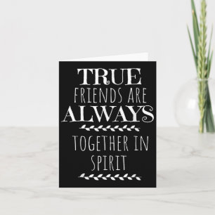 True Friends Anne of Grönt Gables Friend Quote Gif Kort