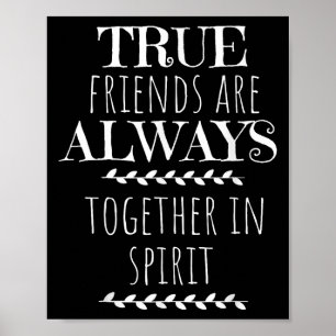 True Friends Anne of Grönt Gables Friend Quote Gif Poster