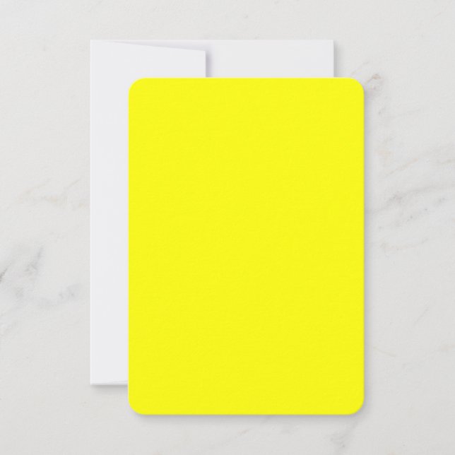 True Gult Fluo Delight för att anpassa (Framsida)