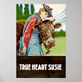 True Heart Susie 1919 Klassisk Film Poster
