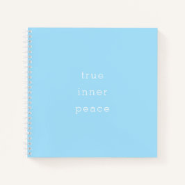 True Inner Peace Spiral Notebook