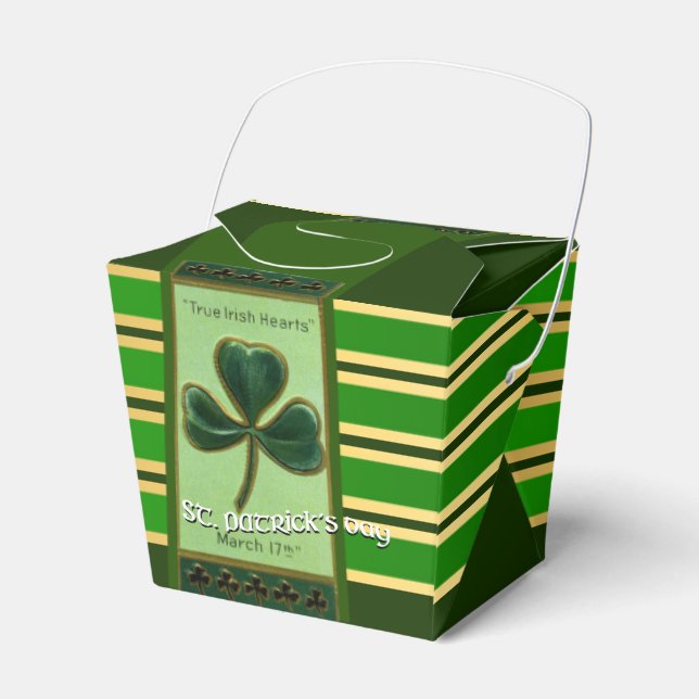 True Irish Heart St patrick's day TOFB Presentaskar (Framsidan Sidan)