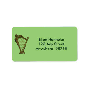True Irish Hearts Adressetikett