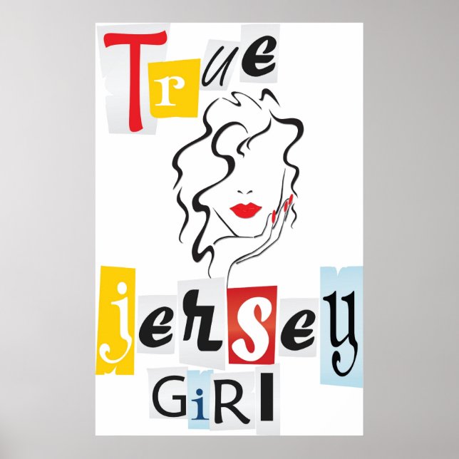 True Jersey Girl Poster (Framsidan)