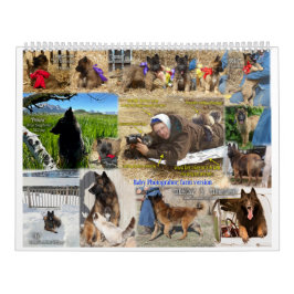 True Knight Belgium Tervuren hund/puppy Calendar Kalender