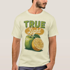 True Ljust grönt Apple Lemon Retro Faith Tee