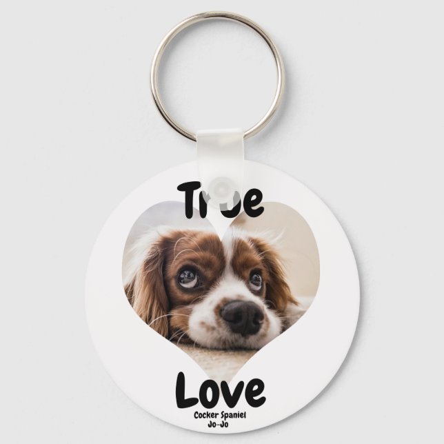 True Love Dog  Nyckelring (Framsida)