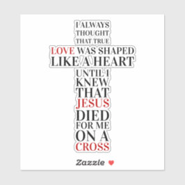 True love klistermärken