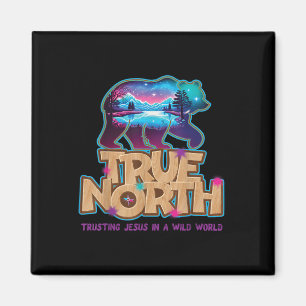True North Förtror på Jesus Vbs 2025 Vild Värld Bi Magnet