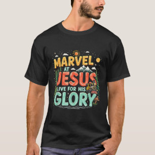 True North Kristna lägret Vbs 2025 Hans ära Junct T Shirt