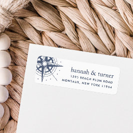 True North | Returadress för marktomassa Etikett