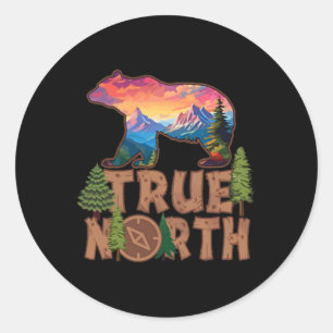 True North Vbs 2025 Förtröstar Jesus Öken Kristen Runt Klistermärke
