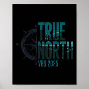 True North Vbs 2025 Kristi Äventyrs Ferie Bibel Poster