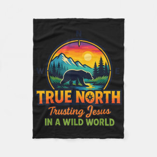 True North Vbs 2025 Trusting Jesus Wilderness Chri Fleecefilt