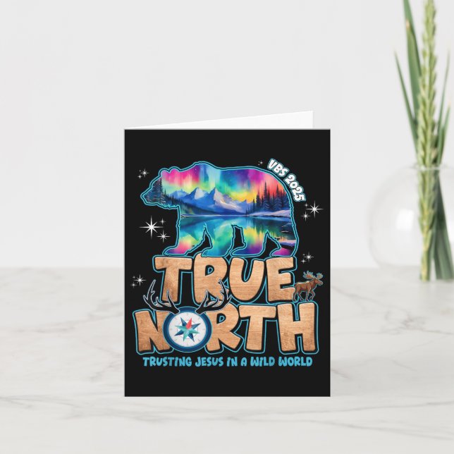 True North Vbs 2025 Trusting Jesus Wilderness Chri Kort (Framsida)