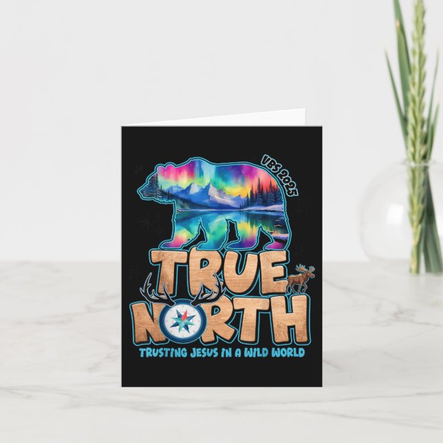 True North Vbs 2025 Trusting Jesus Wilderness Chri Kort (Framsida)
