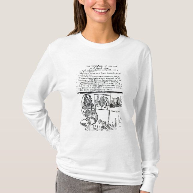 True och avkräva förhållande av sättet av majestät tee shirt (Framsida)