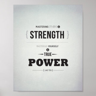 True Power - 8" x10" Art-utskrift Poster