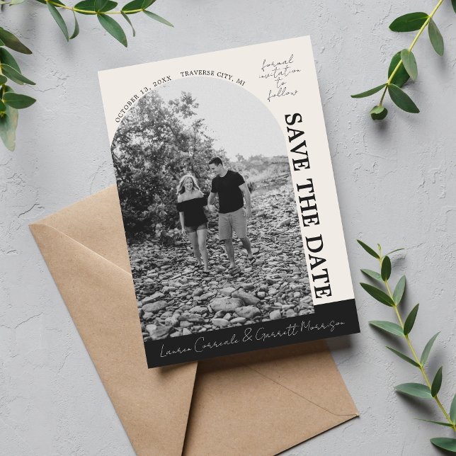 True Simplicit 3 Modern Beige & Black Spara Datumet (Skapare uppladdad)