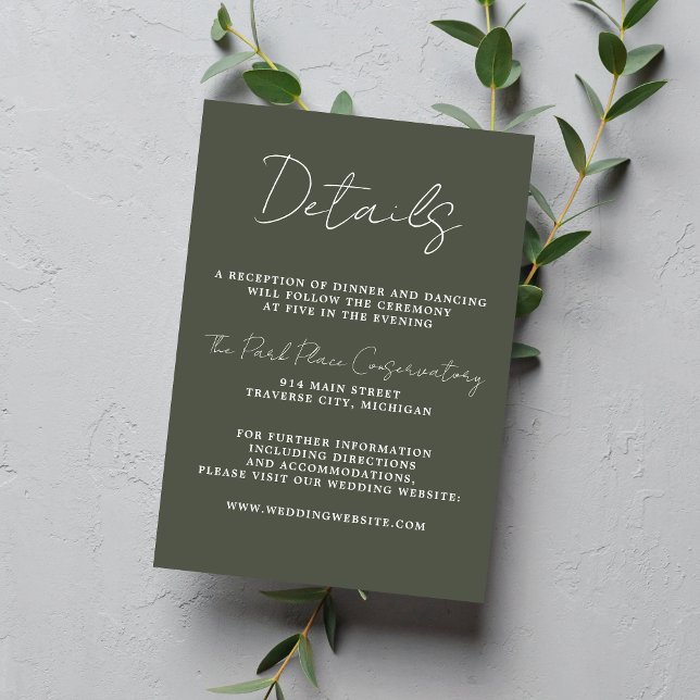 True Simplicit 3-skriptminimal Camo-Grönt Tilläggskort (Skapare uppladdad)