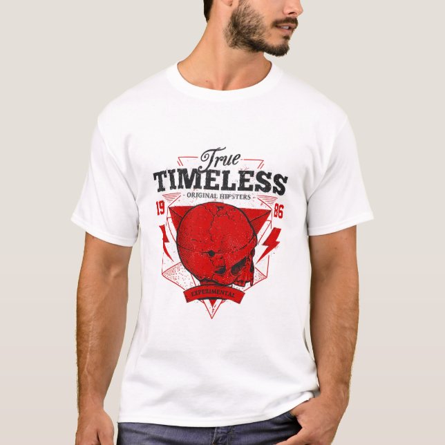 True Timeless Original Hipsters T-Shirt (Framsida)