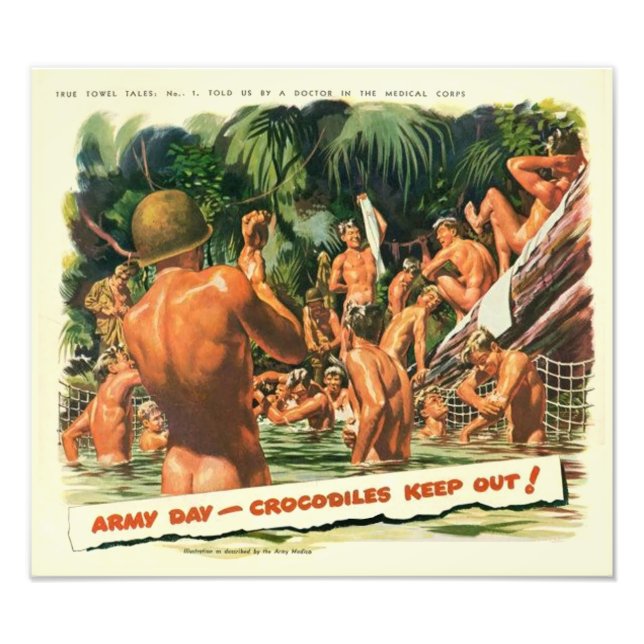 True Towel Tales No. 1 of 6 Photo Print Fototryck (Framsidan)