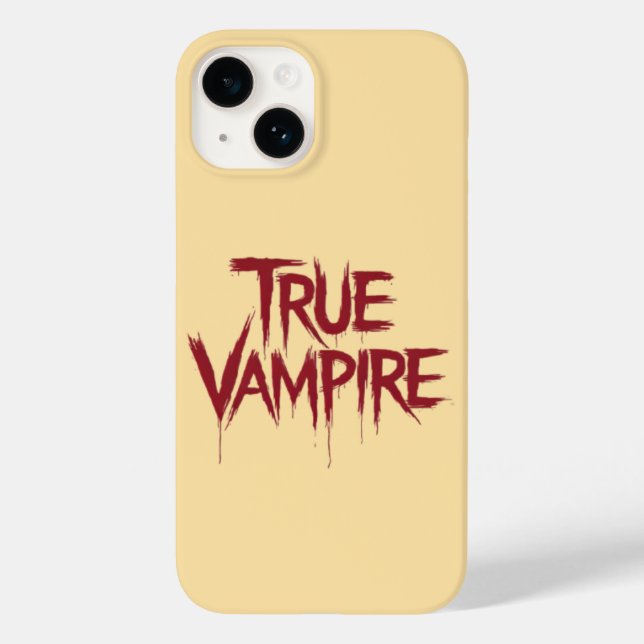 True Vampre Gotham-bildens blodiga textdesign (Baksida)