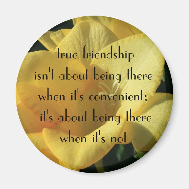 True Vänskap Magnet (Framsidan)