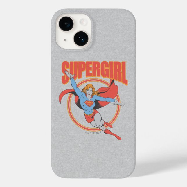 True Vintage Supergirl Flies Graphic (Baksida)