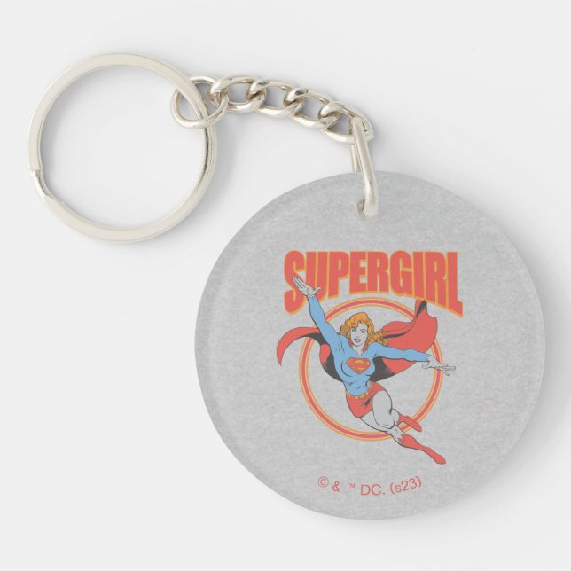True Vintage Supergirl Flies Graphic (Framsidan)