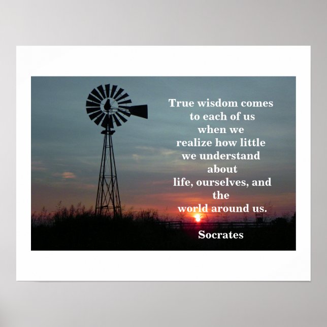 True Wisdom Poster (Framsidan)