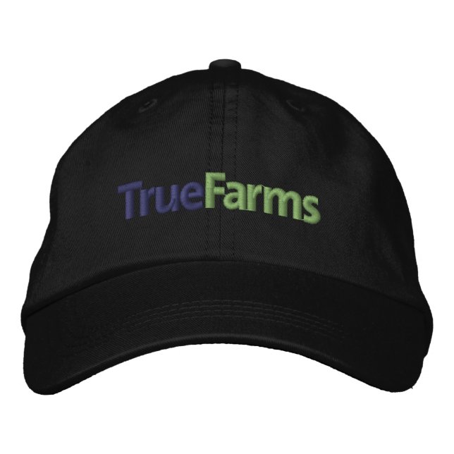 TrueFarms Logotyp Hat Broderad Keps (Framsida)