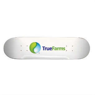 TrueFarms logotypSkateboard Skateboard Bräda 20 Cm