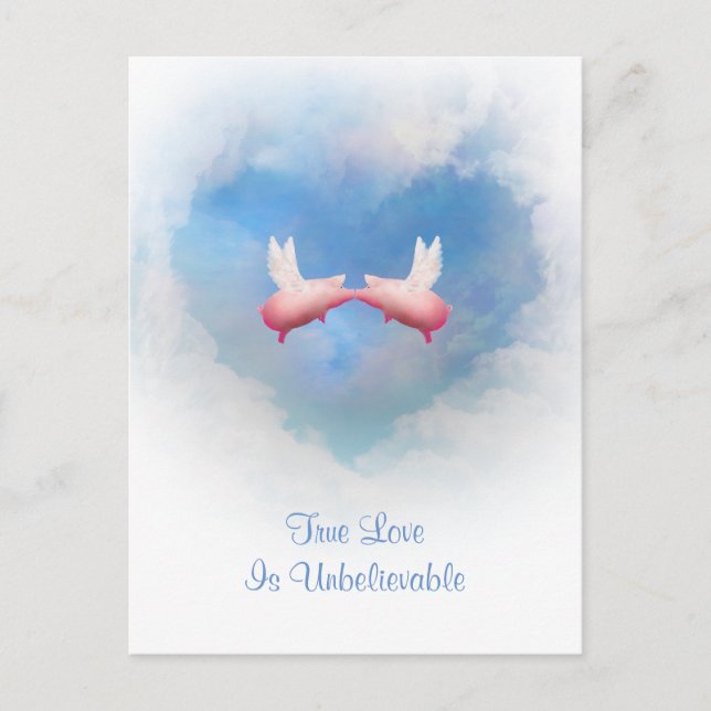 TrueLove är otroliga vykort (Framsida)