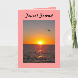 Truest Friend-hälsningskort Kort
