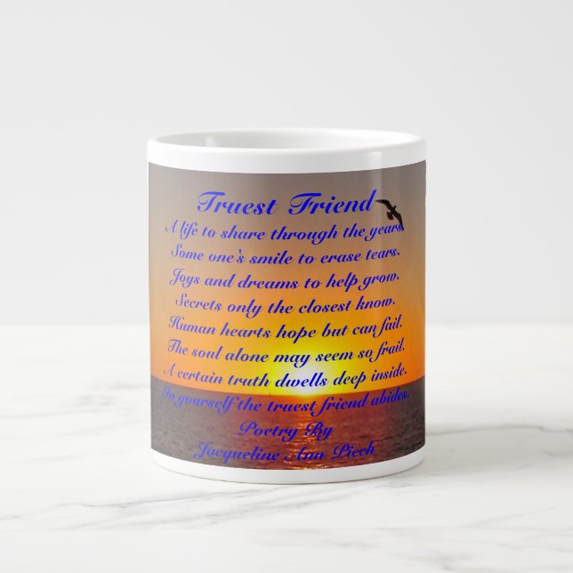 Truest Friend Jumbo Mugg (Framsidan)