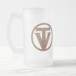 TrueVanguard frostad ölmugg Frostat Ölglas
