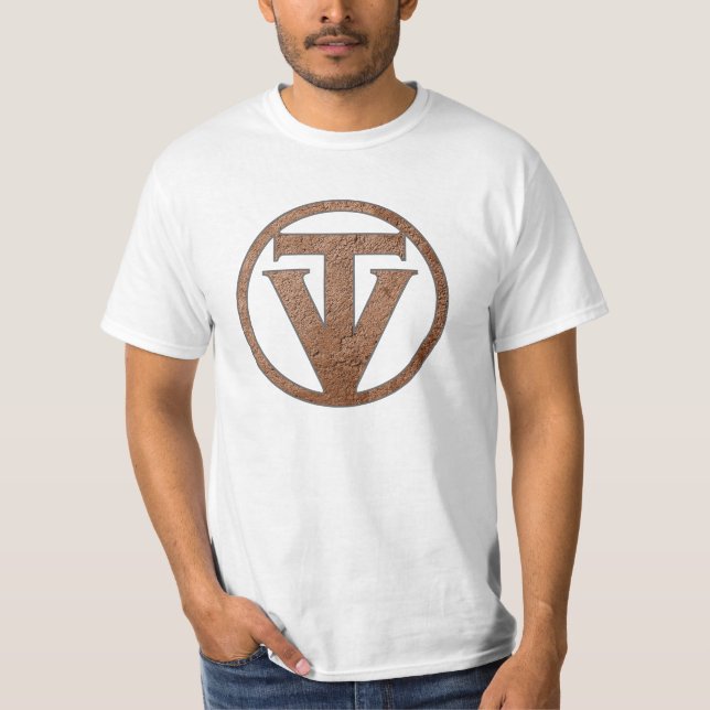 TrueVanguard logotyp T Shirt (Framsida)