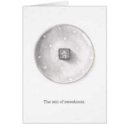 Truffle på en illustration av platta pennor OBS kort