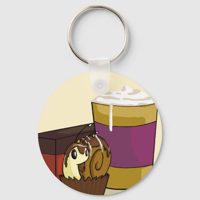 Truffle Snigel Keychain Nyckelring (Framsida)