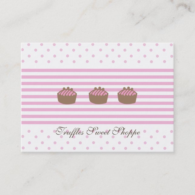 Truffles-Knubbig-Affärskort Lojalitetskort (Framsida)