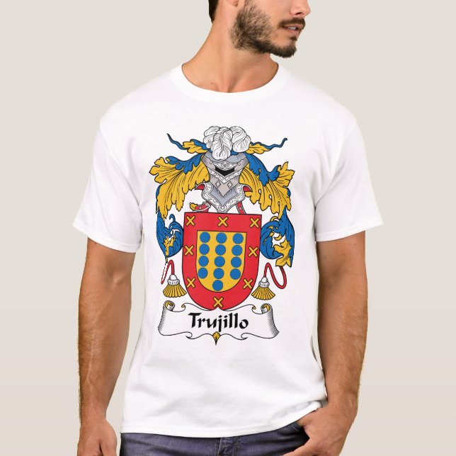 Trujillo familjvapensköld tee shirt (Framsida)