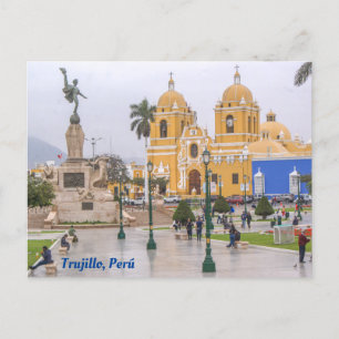 Trujillo, Perú, Plaza Mayor de Trujillo Vykort