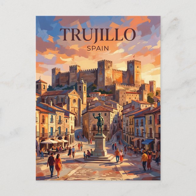 Trujillo Spanien Vykort (Framsida)
