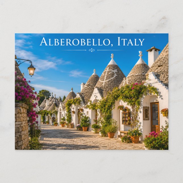 Trulli Hus Solig By Kort (Framsida)