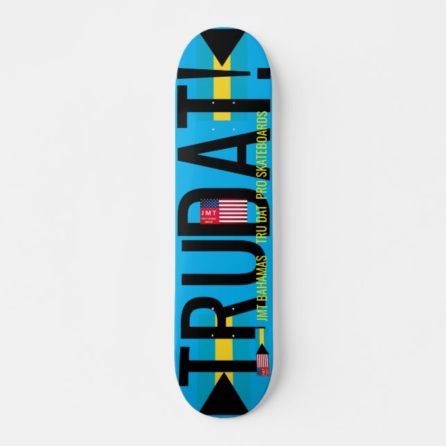 TRULY DAT JMT BHMAS 7 3/4-tums Skateboard Deck (Framsida)